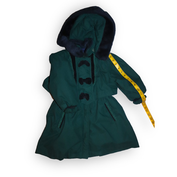 Rothschild Vintage Victorian Style Girls Coat Size 4T - Picture 4 of 9